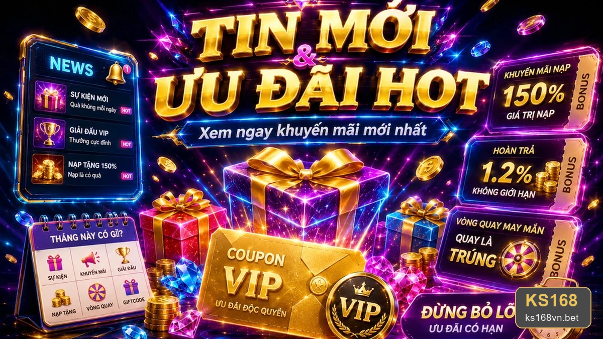 So sánh khuyến mãi KS168 theo nhu cầu: chọn ưu đãi đúng mục tiêu, không chạy theo con số lớn – ks168vn.bet