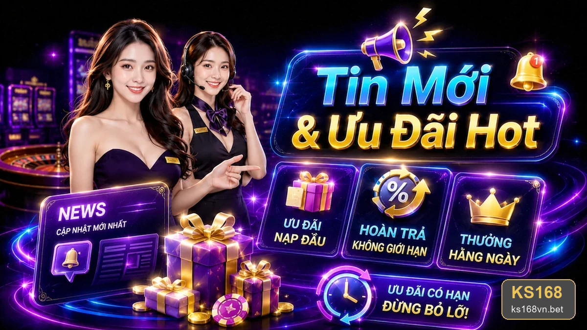 Đánh giá ưu đãi KS168 cho người mới: Minh bạch điều kiện nhận thưởng trước khi tham gia – ks168vn.bet