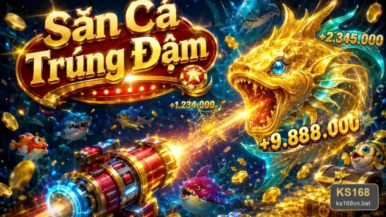 Bắn Cá Săn Thưởng Trên KS168: Đọc Giao Diện Và Cơ Chế Trò Chơi Qua Ảnh Nổ Hũ – ks168vn.bet
