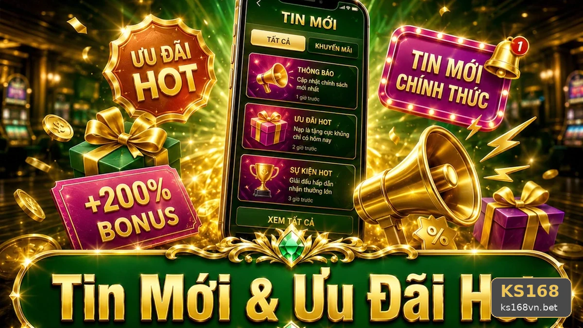 Khuyến Mãi KS168 Tại ks168vn.bet: Đọc Chi Tiết Giao Diện Tin Mới, Ưu Đãi Và Kiểm Tra Trò Chơi Hợp Lệ Cùng Trường Hợp Bị Loại Trừ – Góc Kiểm Chứng Theo Tên Miền