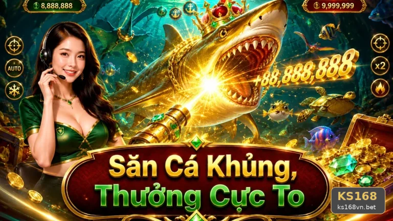 Bắn Cá KS168 Tại ks168vn.bet: Hướng Dẫn Đọc Chi Tiết Giao Diện Săn Thưởng, Phân Biệt Giải Trí Có Kiểm Soát Với Hành Vi Chạy Theo Thua Lỗ